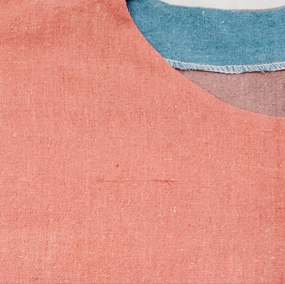 Women Boho Loose Patchwork Linen Blouse Top - Picture 5 of 5